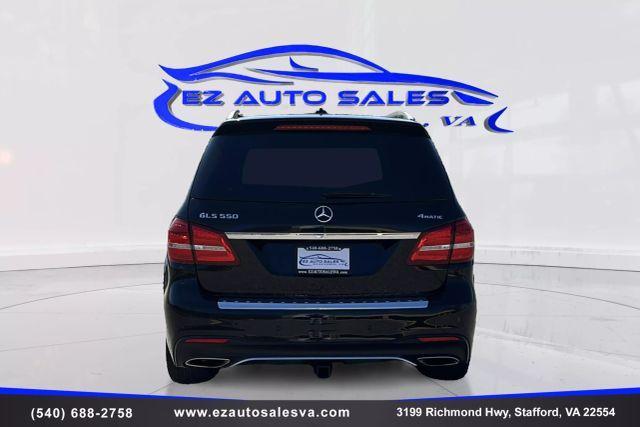 used 2017 Mercedes-Benz GLS 550 car, priced at $23,990