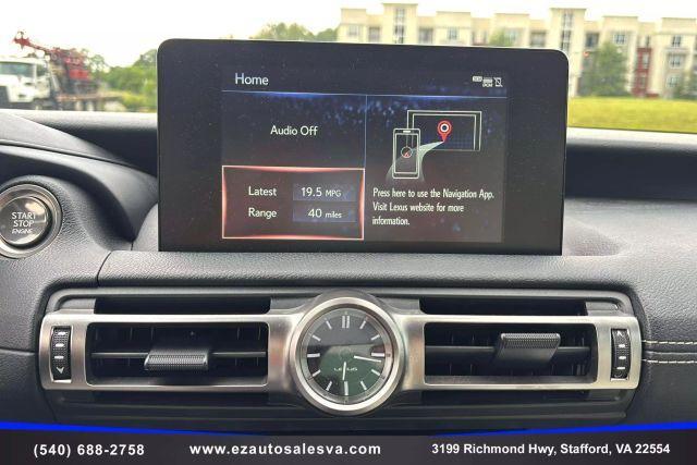 used 2021 Lexus IS 350 car, priced at $36,990