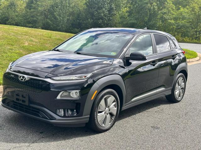 used 2021 Hyundai Kona EV car, priced at $18,990