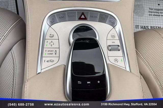 used 2017 Mercedes-Benz S-Class car, priced at $27,990