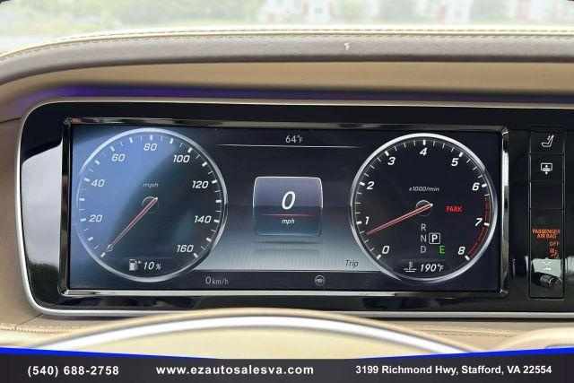 used 2017 Mercedes-Benz S-Class car, priced at $27,990