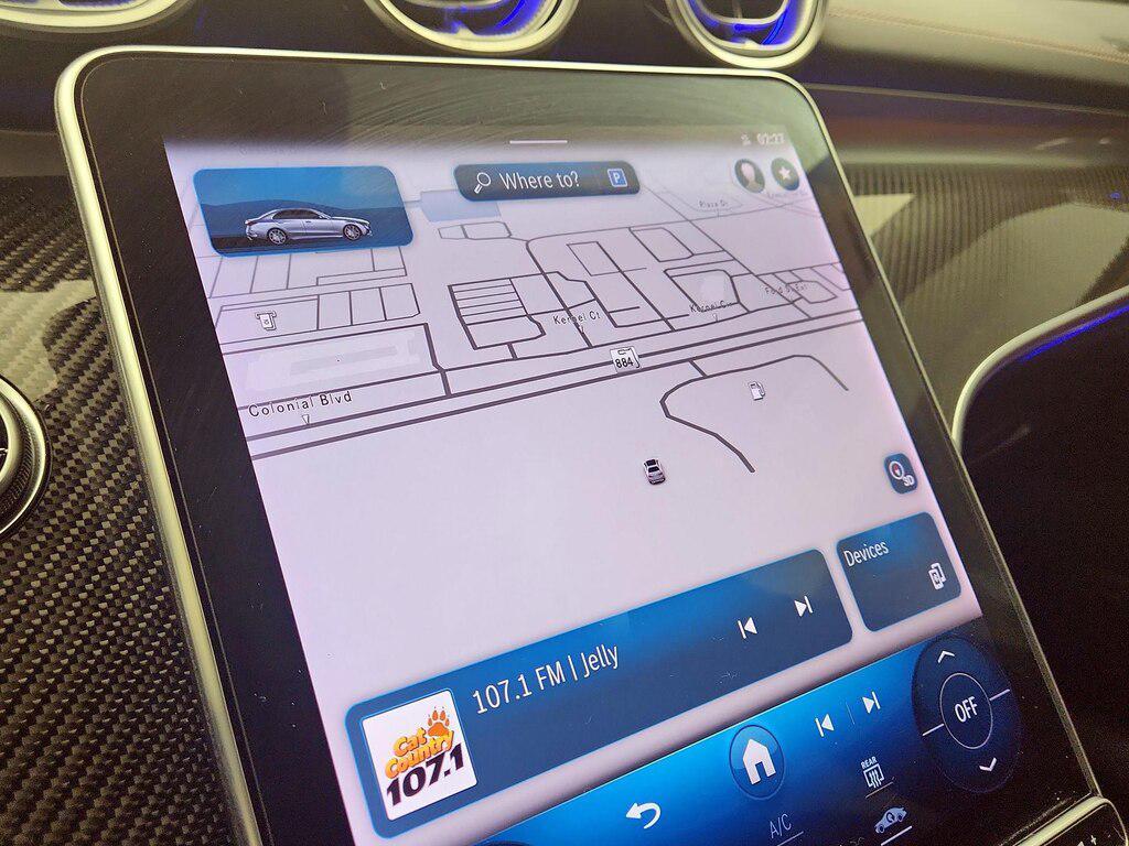 used 2023 Mercedes-Benz AMG C 43 car, priced at $51,998