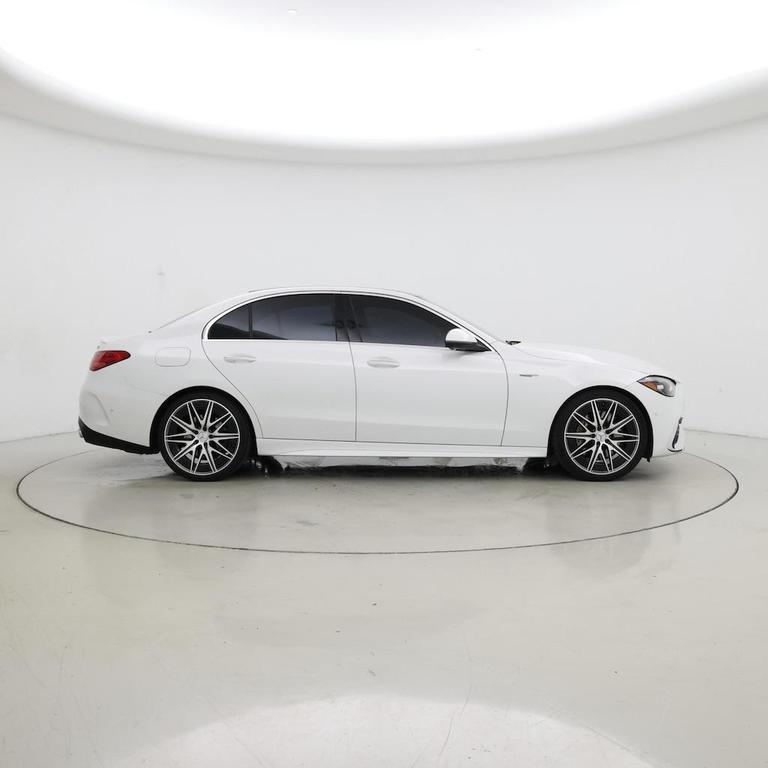 used 2023 Mercedes-Benz AMG C 43 car, priced at $51,998