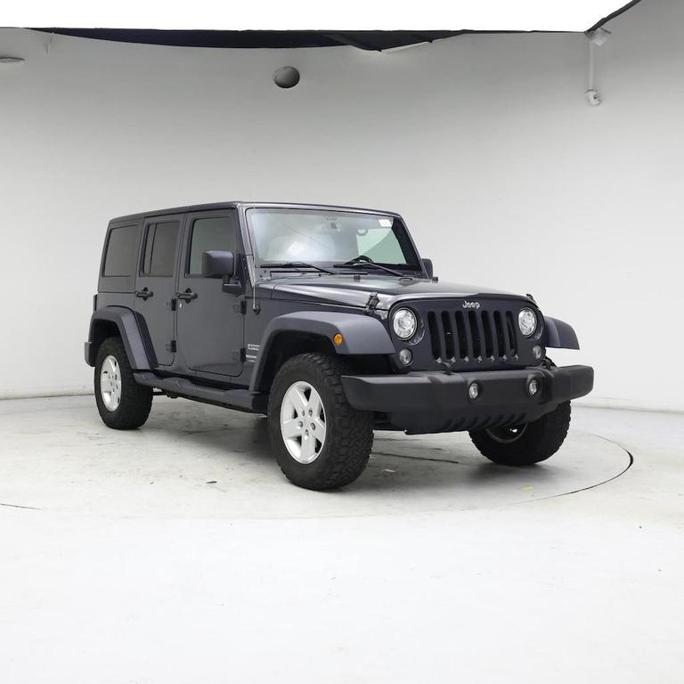 used 2018 Jeep Wrangler JK Unlimited car, priced at $23,998