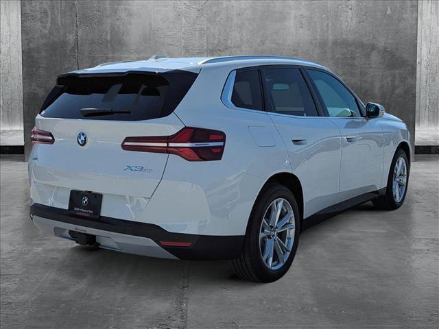 new 2025 BMW X3 car, priced at $57,175