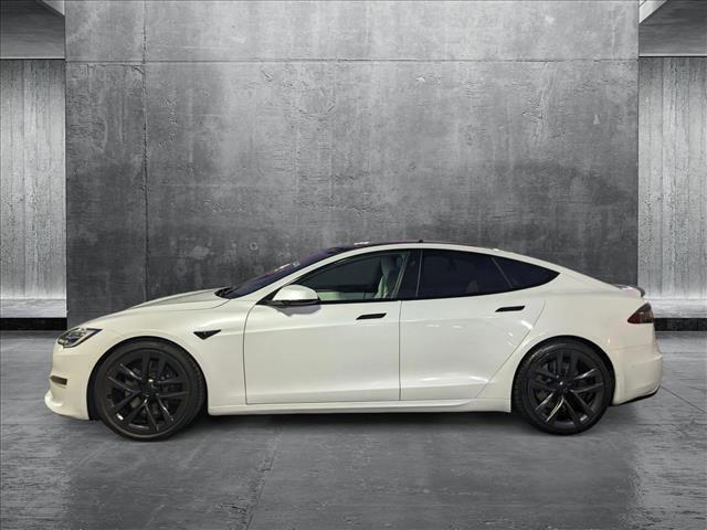 used 2022 Tesla Model S car, priced at $58,994