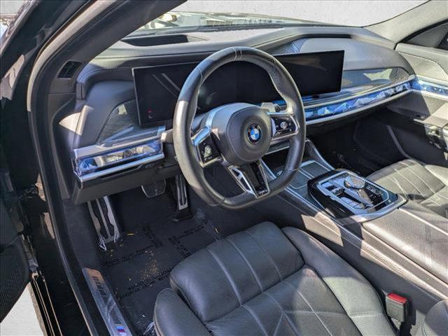 used 2023 BMW 740 car, priced at $64,288