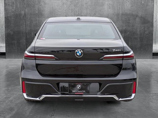 new 2025 BMW 740 car, priced at $102,625
