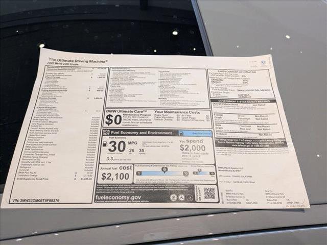 new 2026 BMW 230 car, priced at $51,625