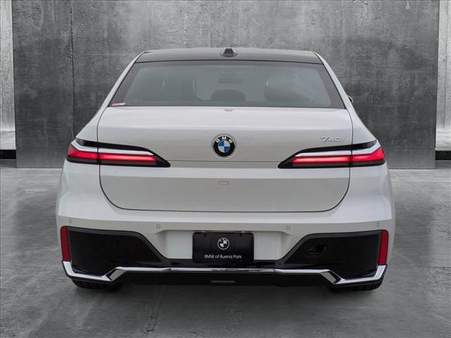 new 2025 BMW 740 car, priced at $102,625