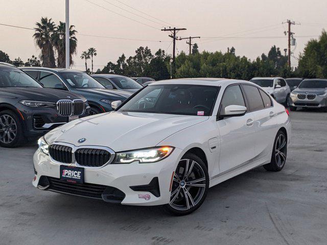 used 2022 BMW 330e car, priced at $33,504