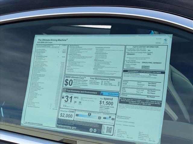 new 2026 BMW 430 car, priced at $55,470