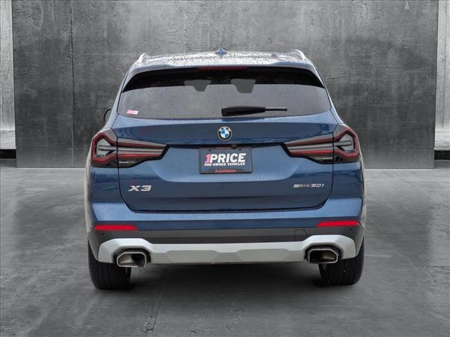 used 2022 BMW X3 car, priced at $32,955