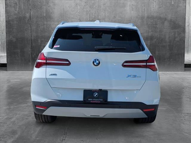 new 2025 BMW X3 car, priced at $53,410