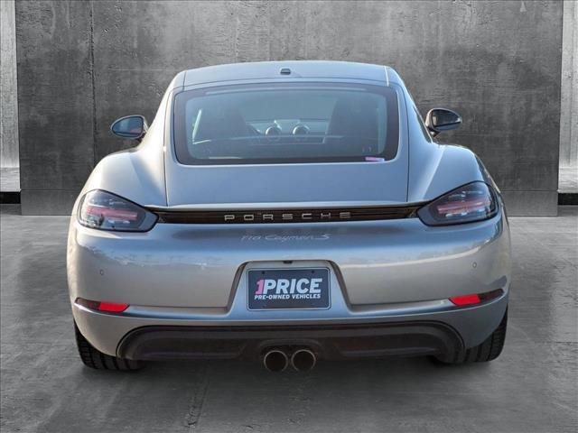 used 2018 Porsche 718 Cayman car, priced at $57,488
