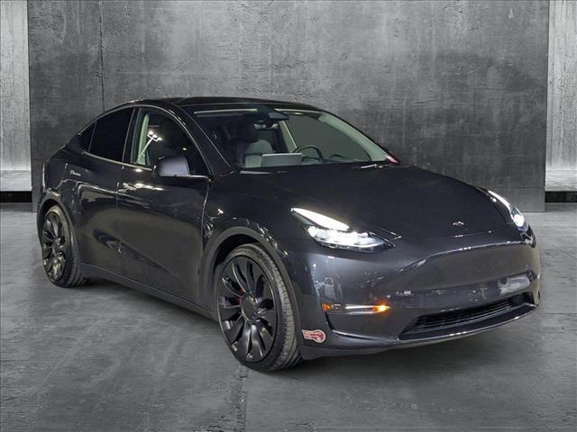 used 2024 Tesla Model Y car, priced at $39,990