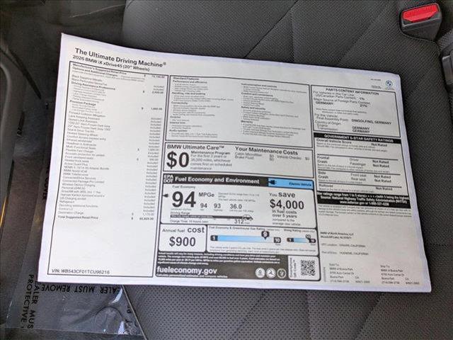 new 2026 BMW iX car, priced at $82,825