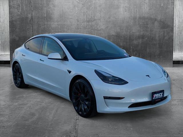 used 2023 Tesla Model 3 car, priced at $32,995