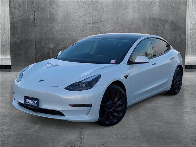 used 2023 Tesla Model 3 car, priced at $32,995