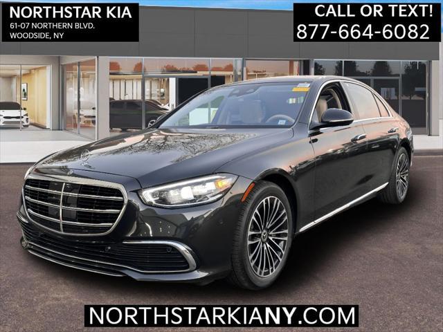 used 2022 Mercedes-Benz S-Class car, priced at $67,495