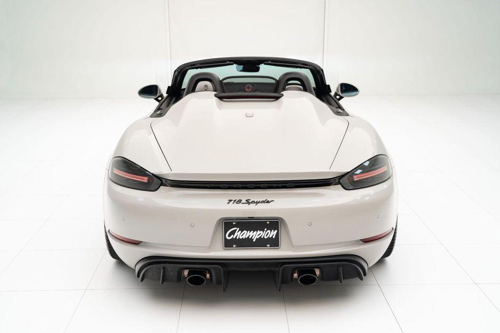 used 2021 Porsche 718 Spyder car, priced at $113,900