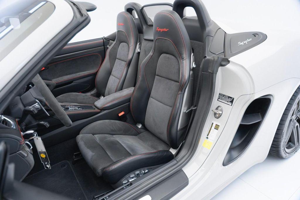 used 2021 Porsche 718 Spyder car, priced at $113,900