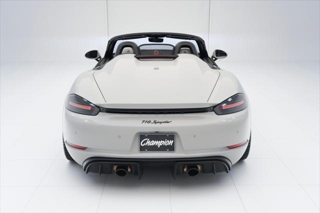 used 2021 Porsche 718 Spyder car, priced at $119,900