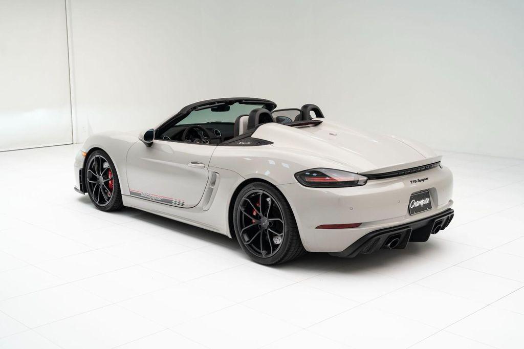 used 2021 Porsche 718 Spyder car, priced at $113,900
