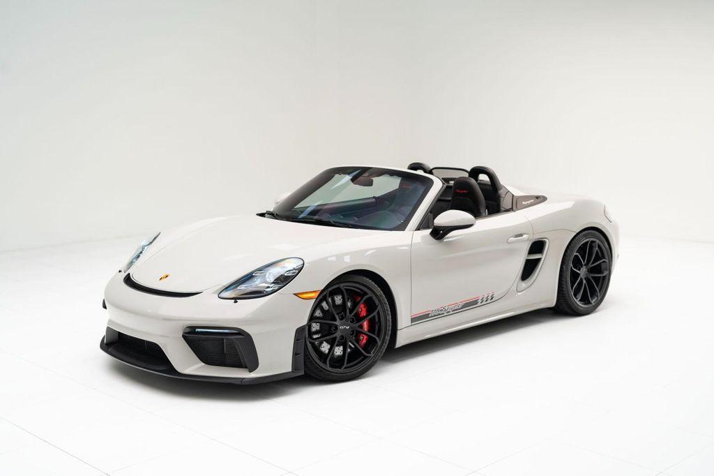 used 2021 Porsche 718 Spyder car, priced at $113,900