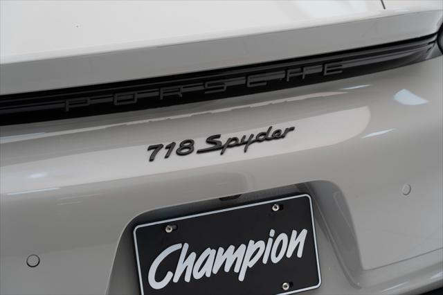 used 2021 Porsche 718 Spyder car, priced at $119,900