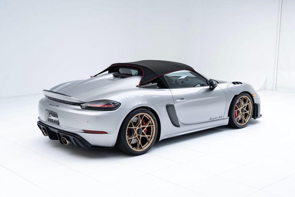 used 2025 Porsche 718 Spyder car, priced at $220,900