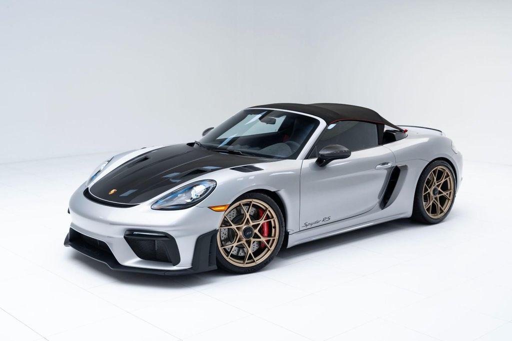 used 2025 Porsche 718 Spyder car, priced at $220,900