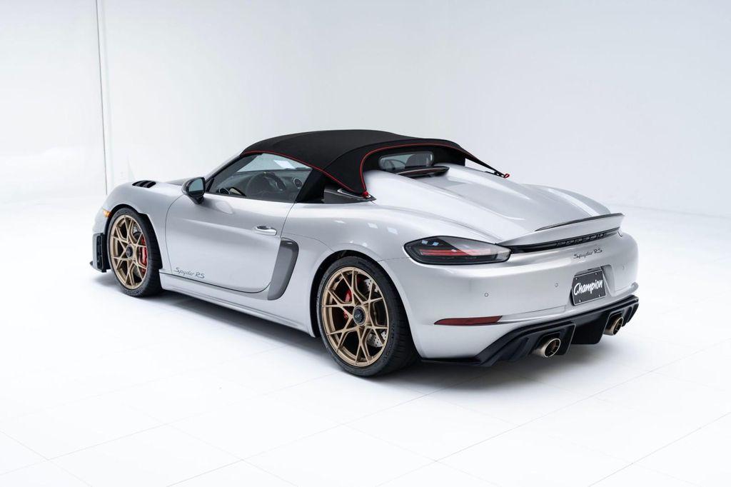 used 2025 Porsche 718 Spyder car, priced at $220,900
