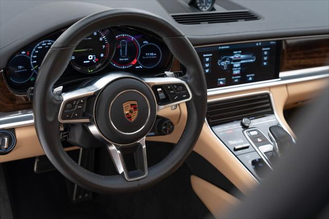 used 2018 Porsche Panamera e-Hybrid car, priced at $59,900