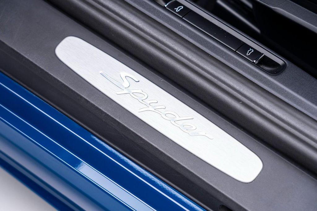 used 2022 Porsche 718 Spyder car, priced at $132,900
