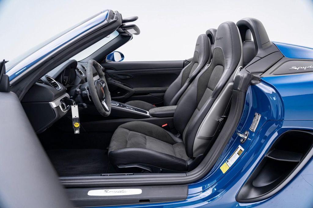 used 2022 Porsche 718 Spyder car, priced at $132,900