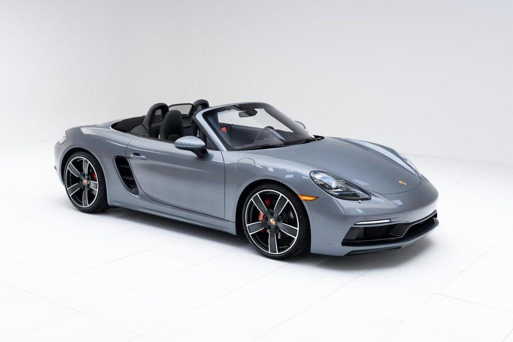 new 2025 Porsche 718 Boxster car, priced at $111,385