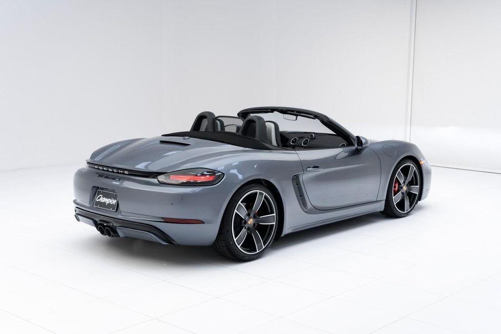 new 2025 Porsche 718 Boxster car, priced at $111,385
