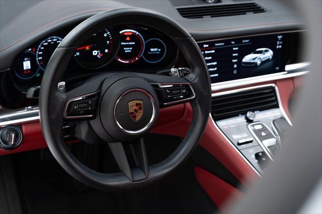 used 2022 Porsche Panamera car, priced at $73,900