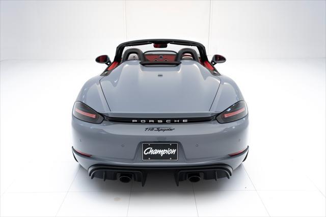 used 2023 Porsche 718 Spyder car, priced at $141,900