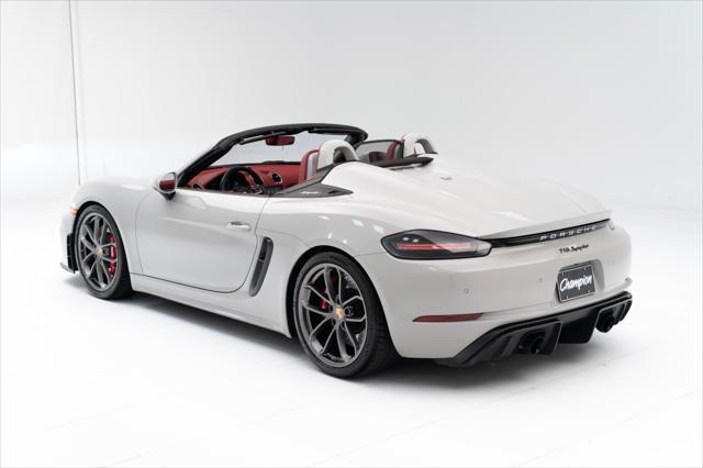 used 2021 Porsche 718 Spyder car, priced at $115,900