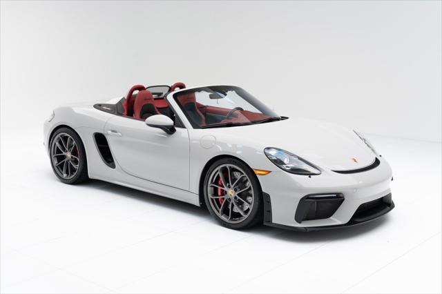 used 2021 Porsche 718 Spyder car, priced at $115,900