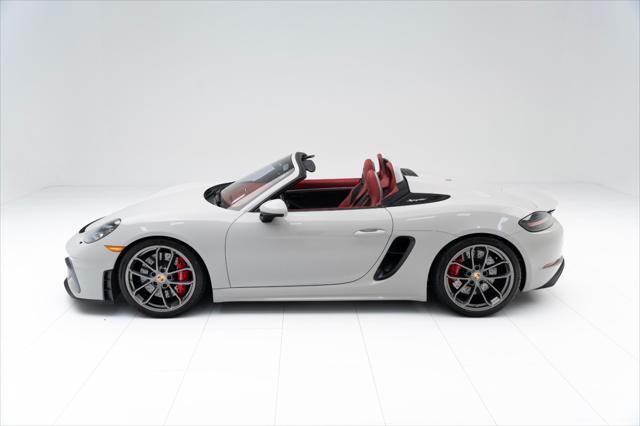 used 2021 Porsche 718 Spyder car, priced at $115,900