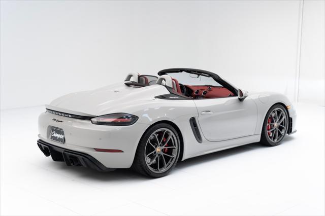 used 2021 Porsche 718 Spyder car, priced at $115,900