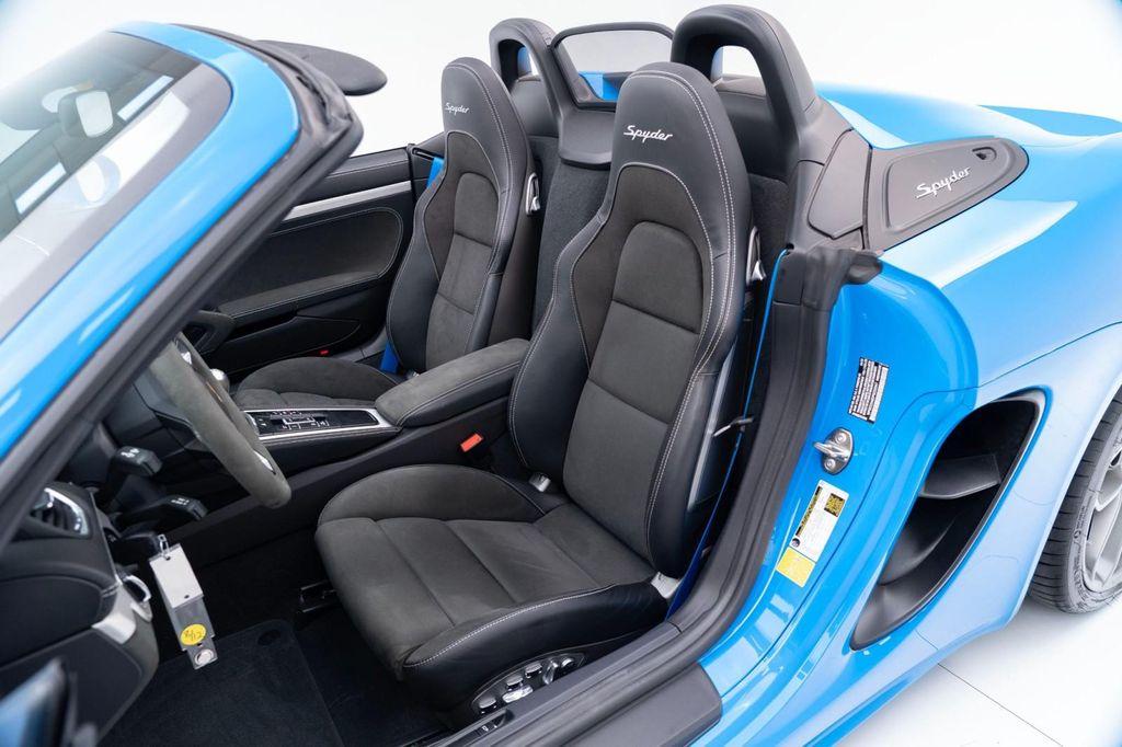 used 2023 Porsche 718 Spyder car, priced at $139,900