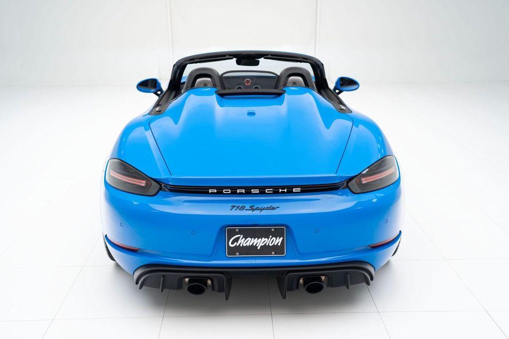 used 2023 Porsche 718 Spyder car, priced at $139,900