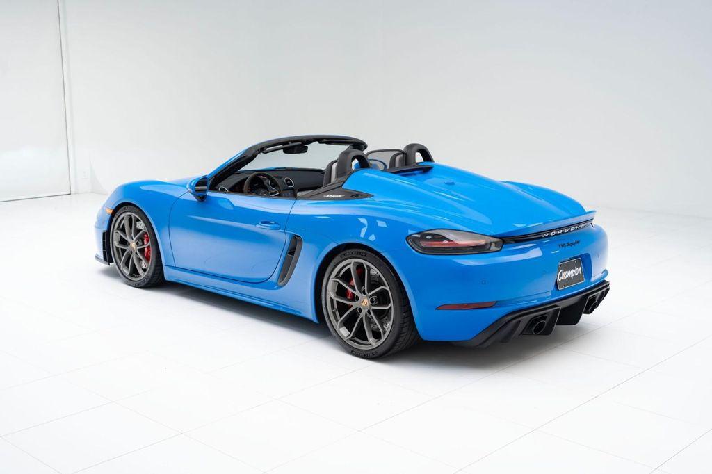 used 2023 Porsche 718 Spyder car, priced at $139,900