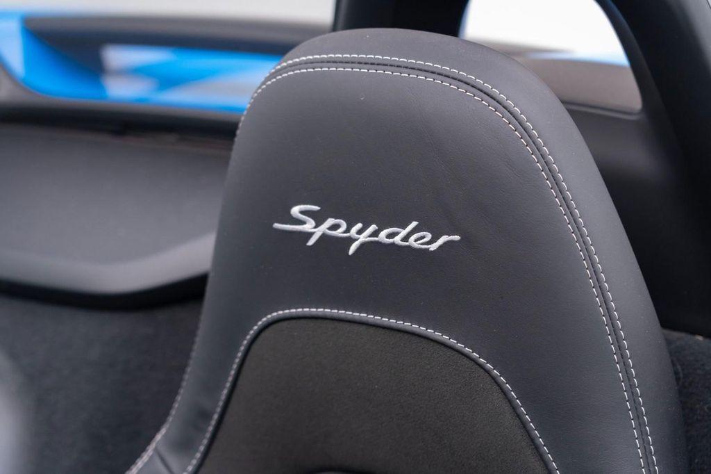 used 2023 Porsche 718 Spyder car, priced at $139,900