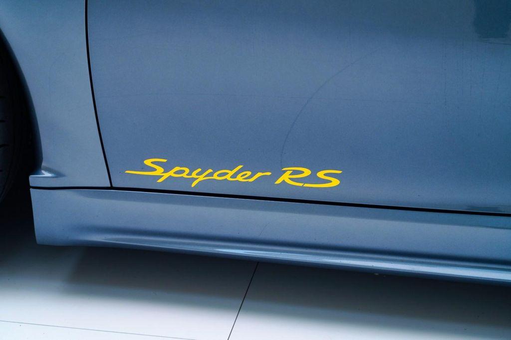 used 2025 Porsche 718 Spyder car, priced at $227,900