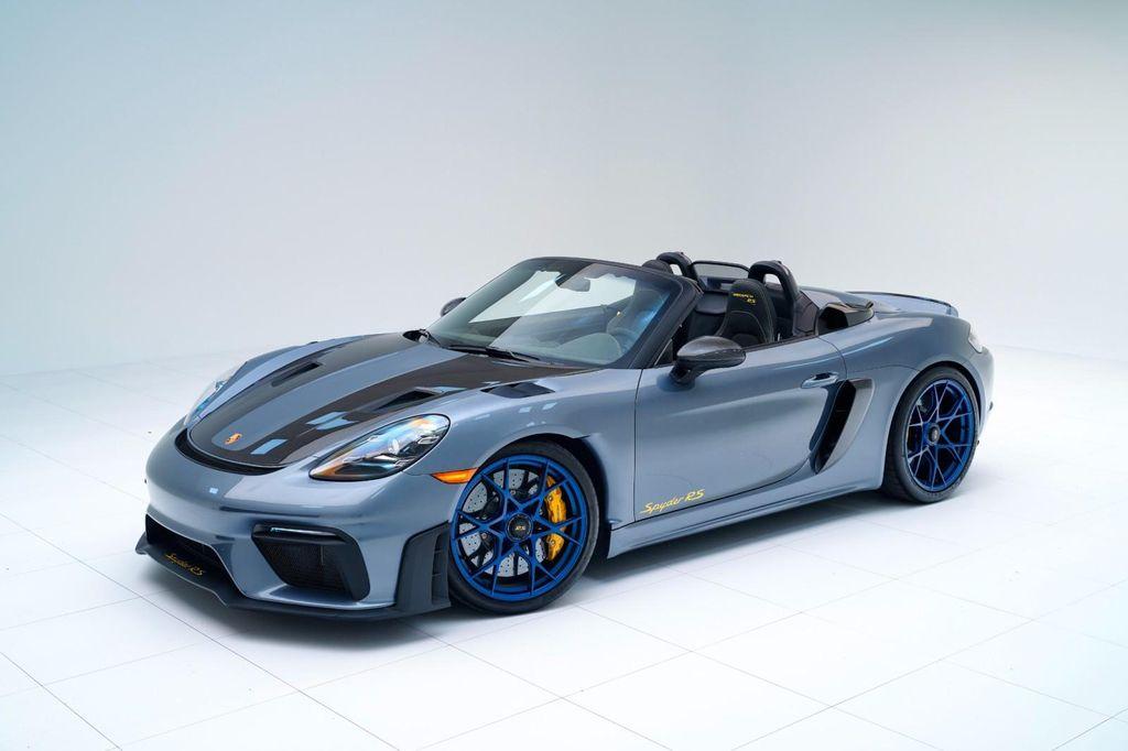 used 2025 Porsche 718 Spyder car, priced at $227,900